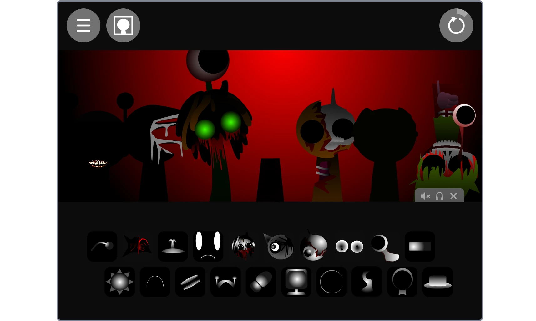 Sprunki Phase 41 sound icon dragging demonstration