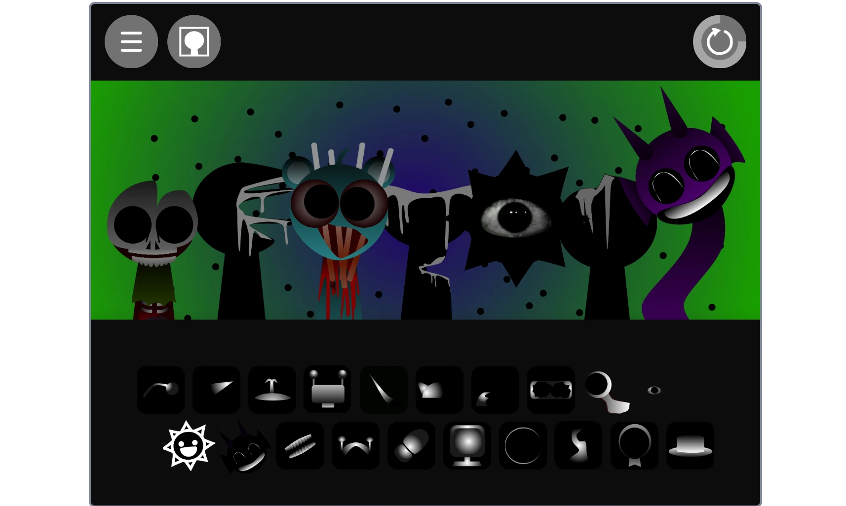 Sprunki Phase 44 V2 demonstrating music layering technique