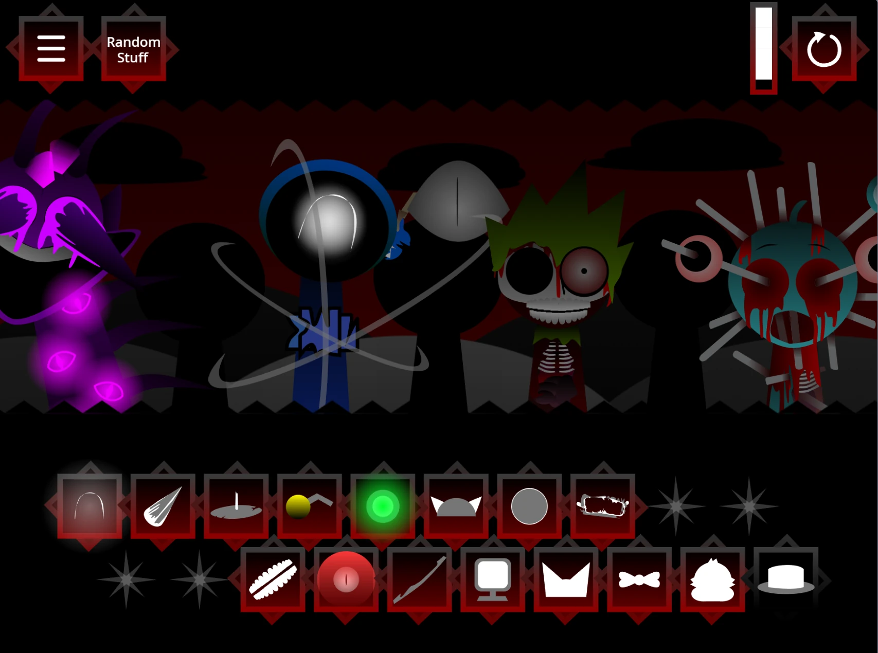 Sprunki Phase 5 completed music mix with multiple characters