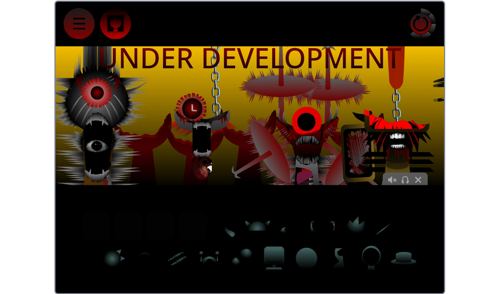 Sprunki Phase 57 Scratch music creation interface