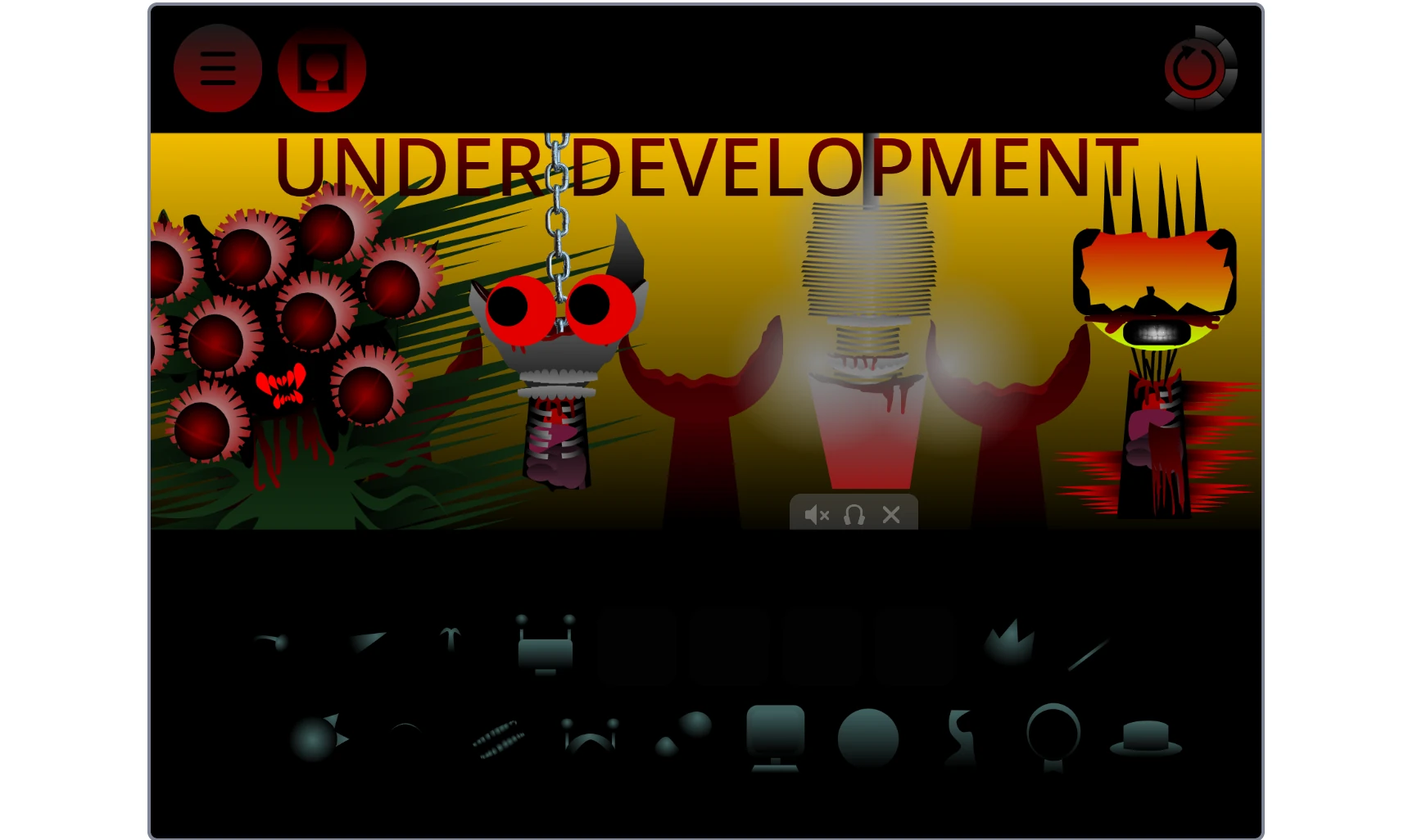 Different character combinations in Sprunki Phase 57