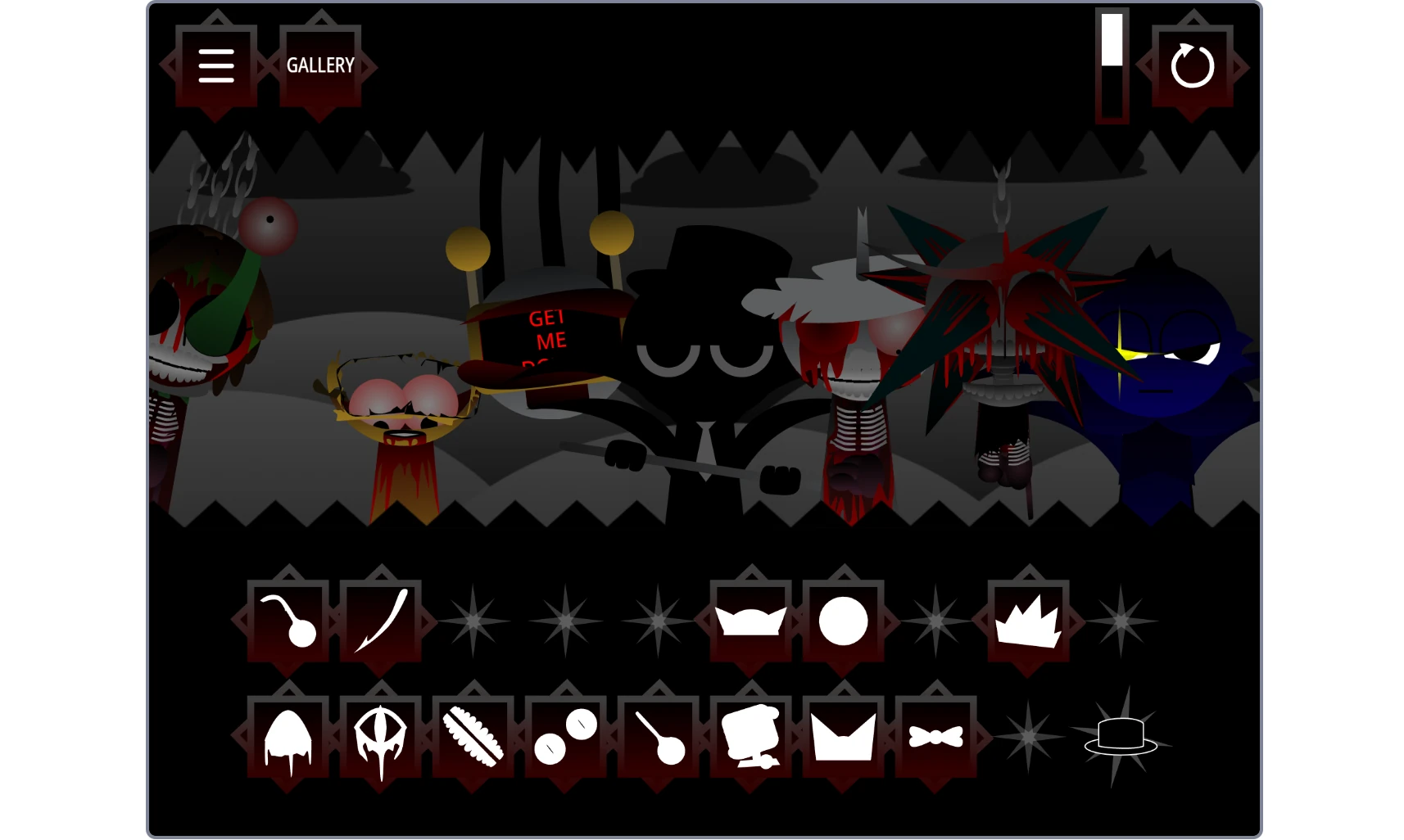 Gameplay screenshot 6 of Incredibox Sprunki Phase 6 Definitive Remastered showing the interface