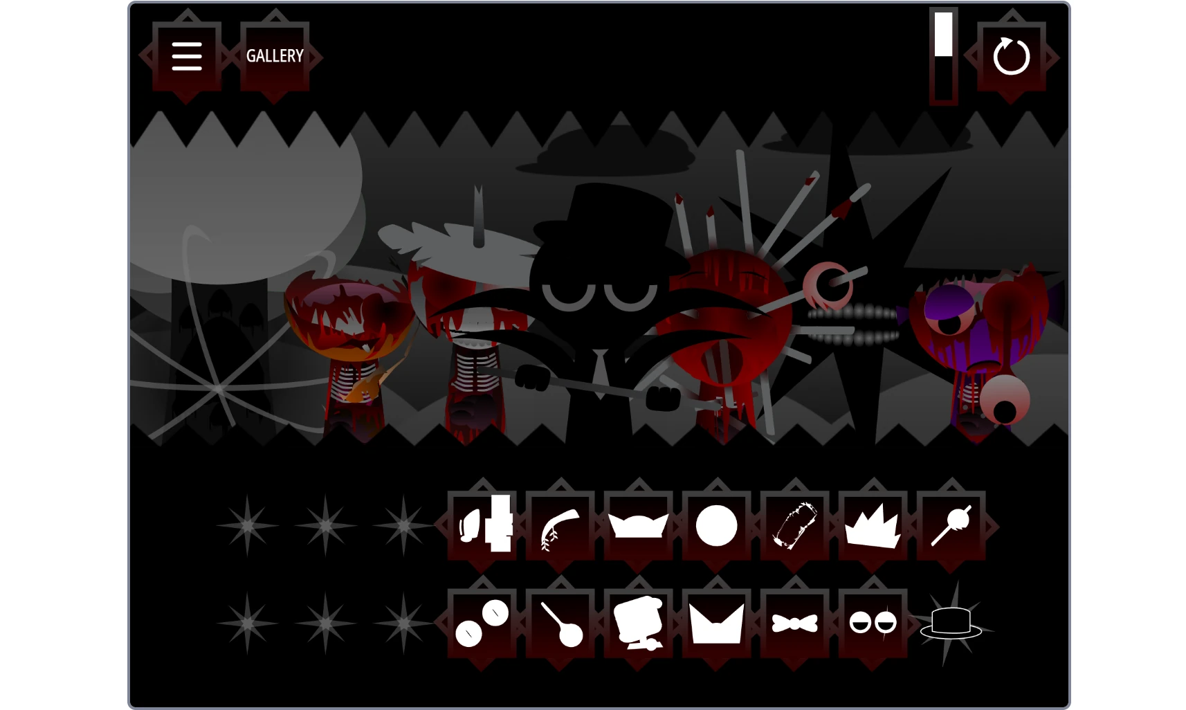 Gameplay screenshot 7 of Incredibox Sprunki Phase 6 Definitive Remastered with a complete music mix