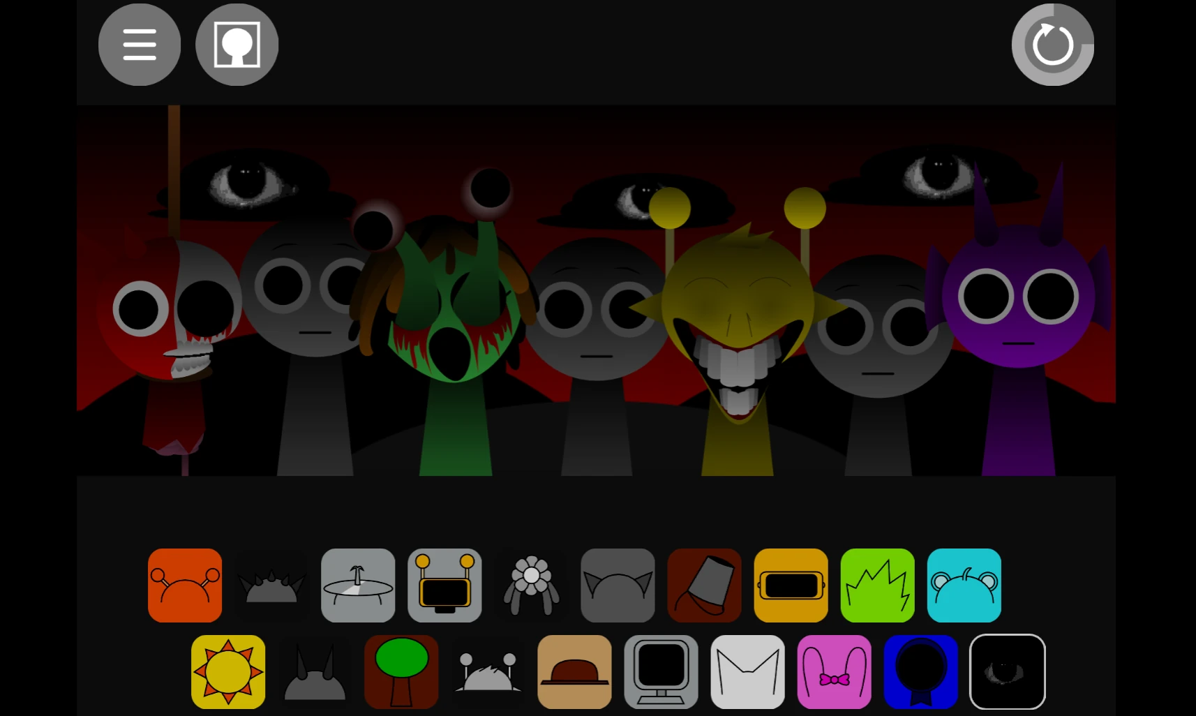 A simple, effective sound mix created in Sprunki Phase 6