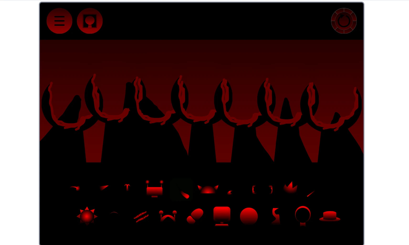 Sprunki Phase 6 Remastered gameplay showing character selection screen