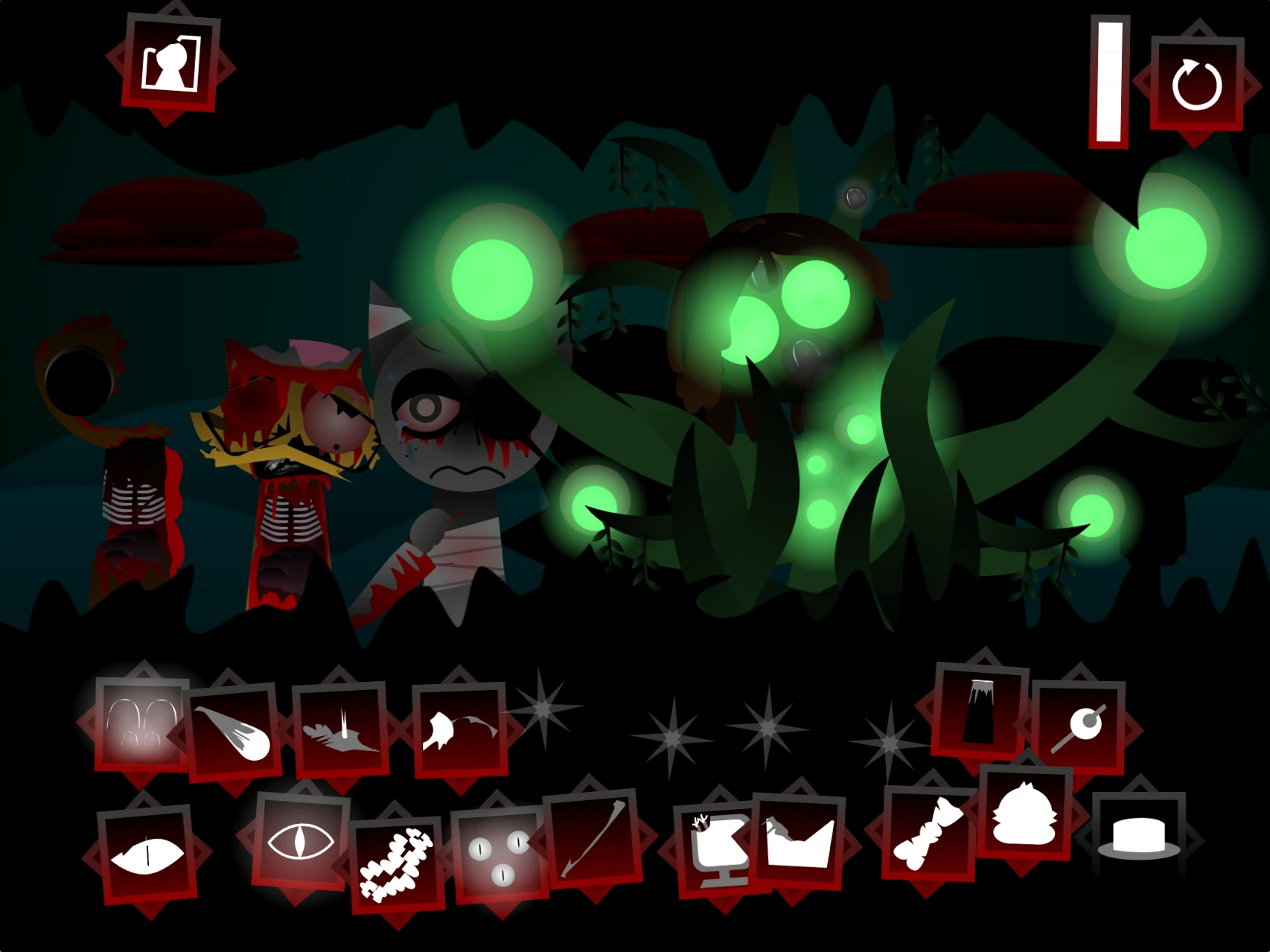 Sprunki Phase 7.5 Definitive sound selection and dragging mechanics