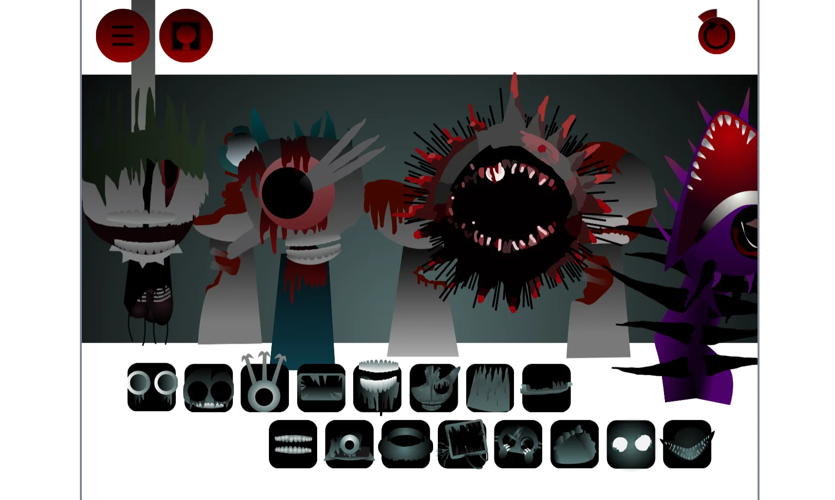 Sprunki Phase 7.5 Official Alive music composition with multiple active characters