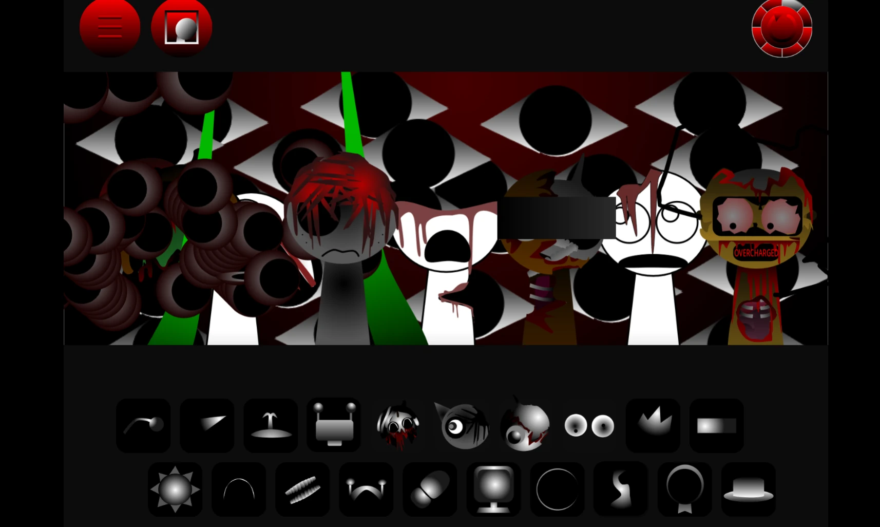 Character selection in Phase 8 Official