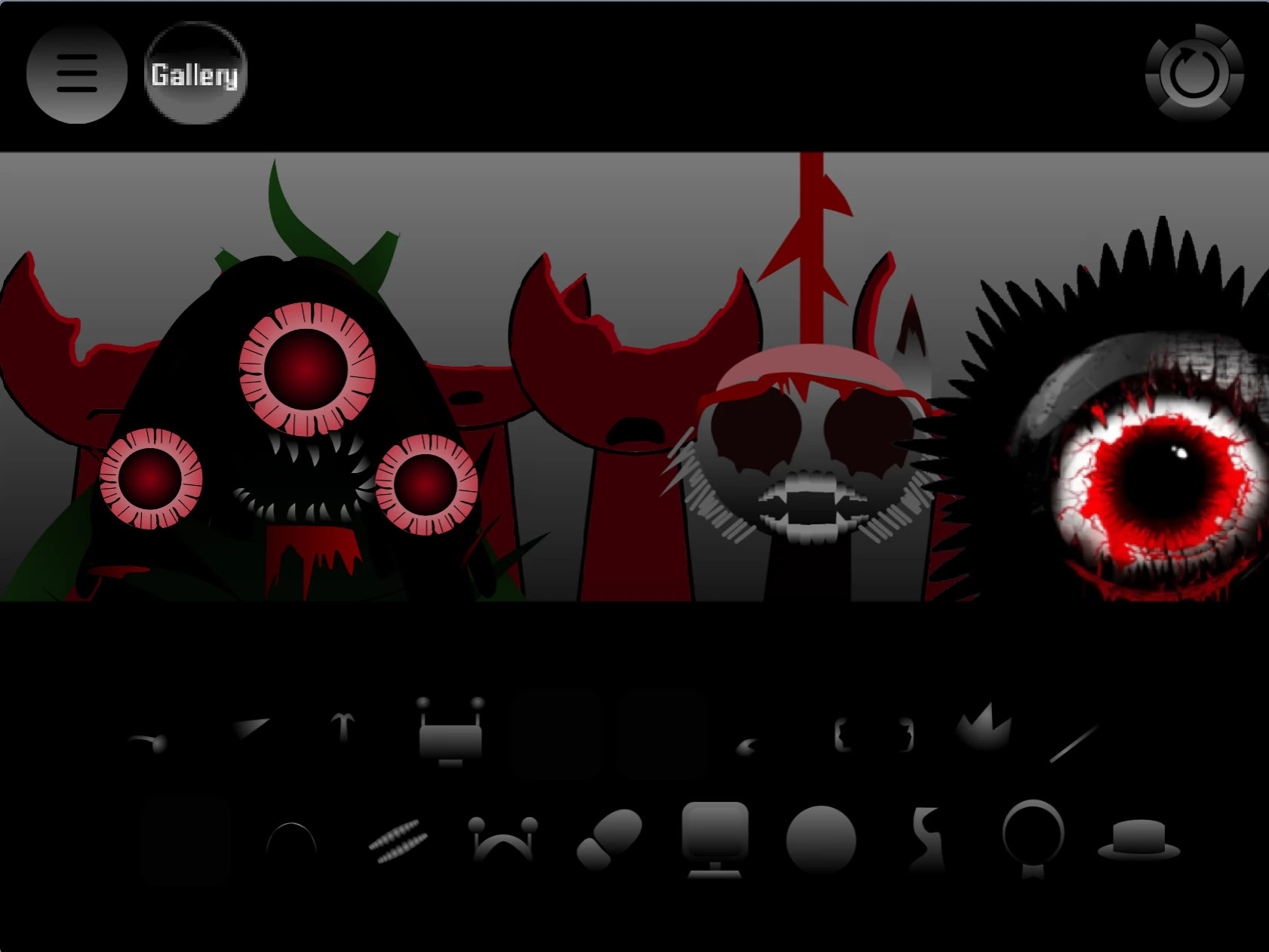 Sprunki Phase 8.5 Online showing multiple characters making music