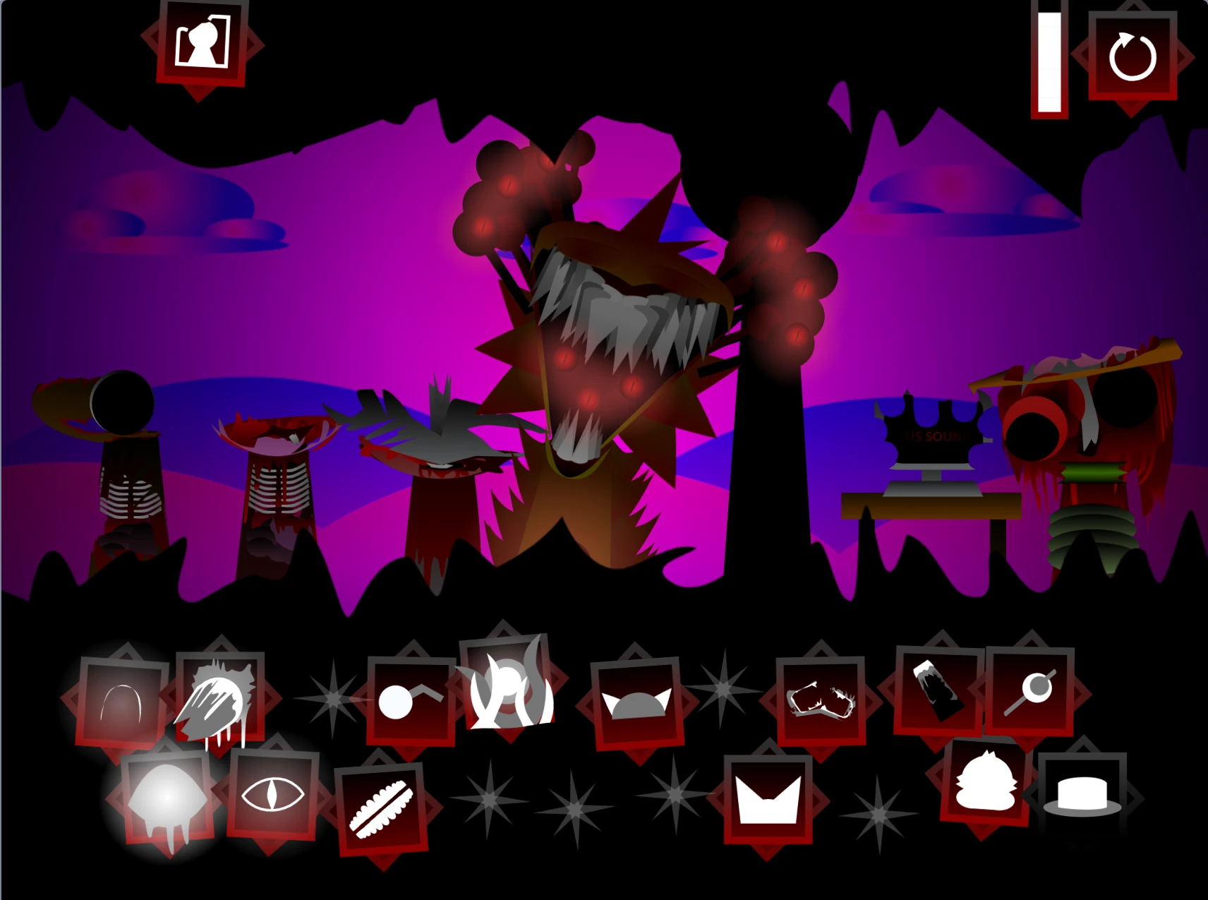 Sprunki Phase 9 Horror sound combination example