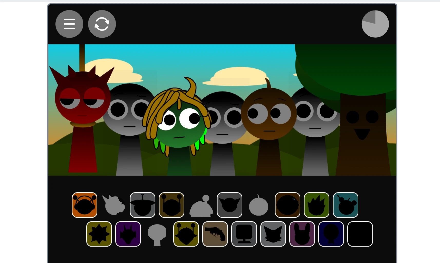 Sprunki Phase 1.2 advanced music creation