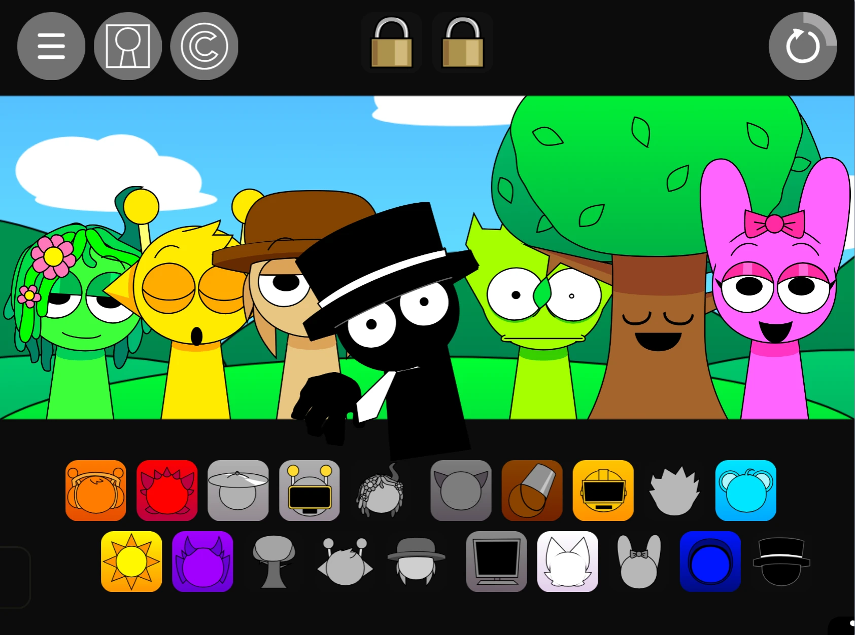 Sprunki Pyramixed 0.9 Alive completed music composition
