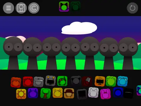 Sprunki Pyramixed 0.9 Alive rhythm music game logo