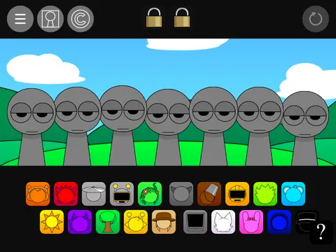 Sprunki Pyramixed 0.9 modified bonus characters music game