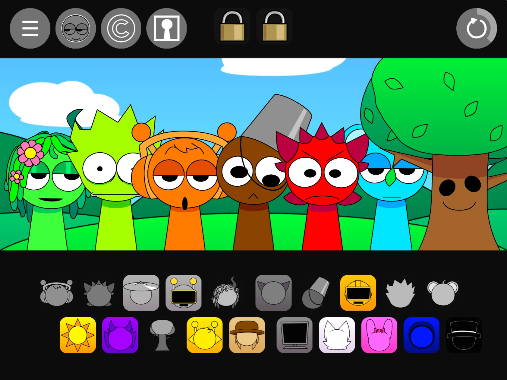 Sprunki Pyramixed 0.9 music creation tips and combination examples