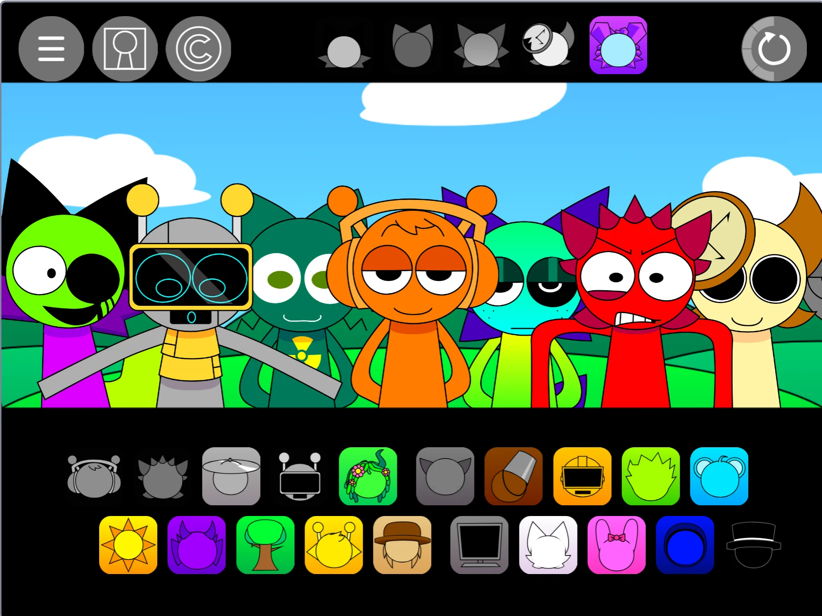 Sprunki Pyramixed 0.9 But With Arms enhanced animations