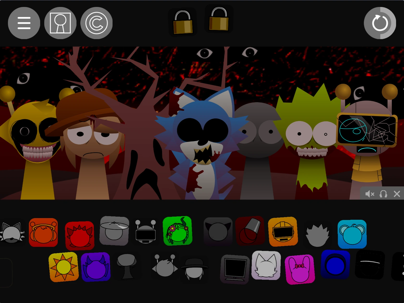 Advanced music mixing in Sprunki Pyramixed 0.9