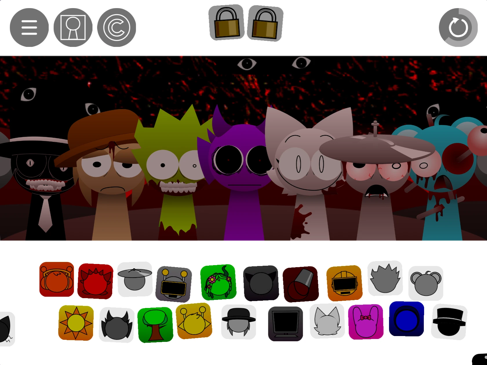 sprunki download character selection