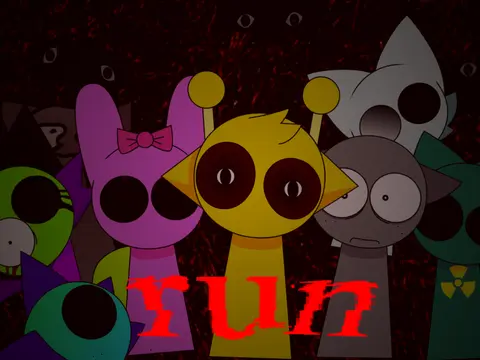 Sprunki Pyramixed 0.9 full animated retake remix music game