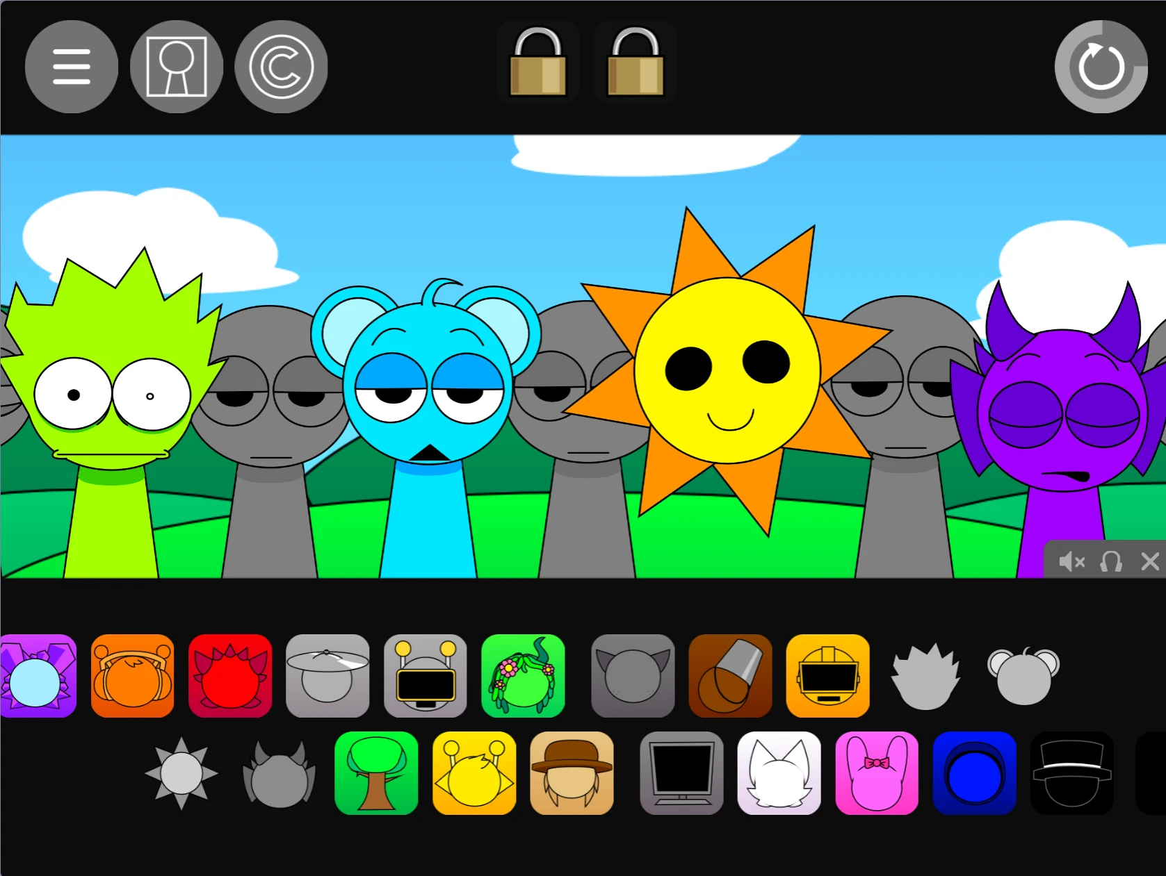 Sprunki Pyramixed 0.9 Update Cocrea sound library
