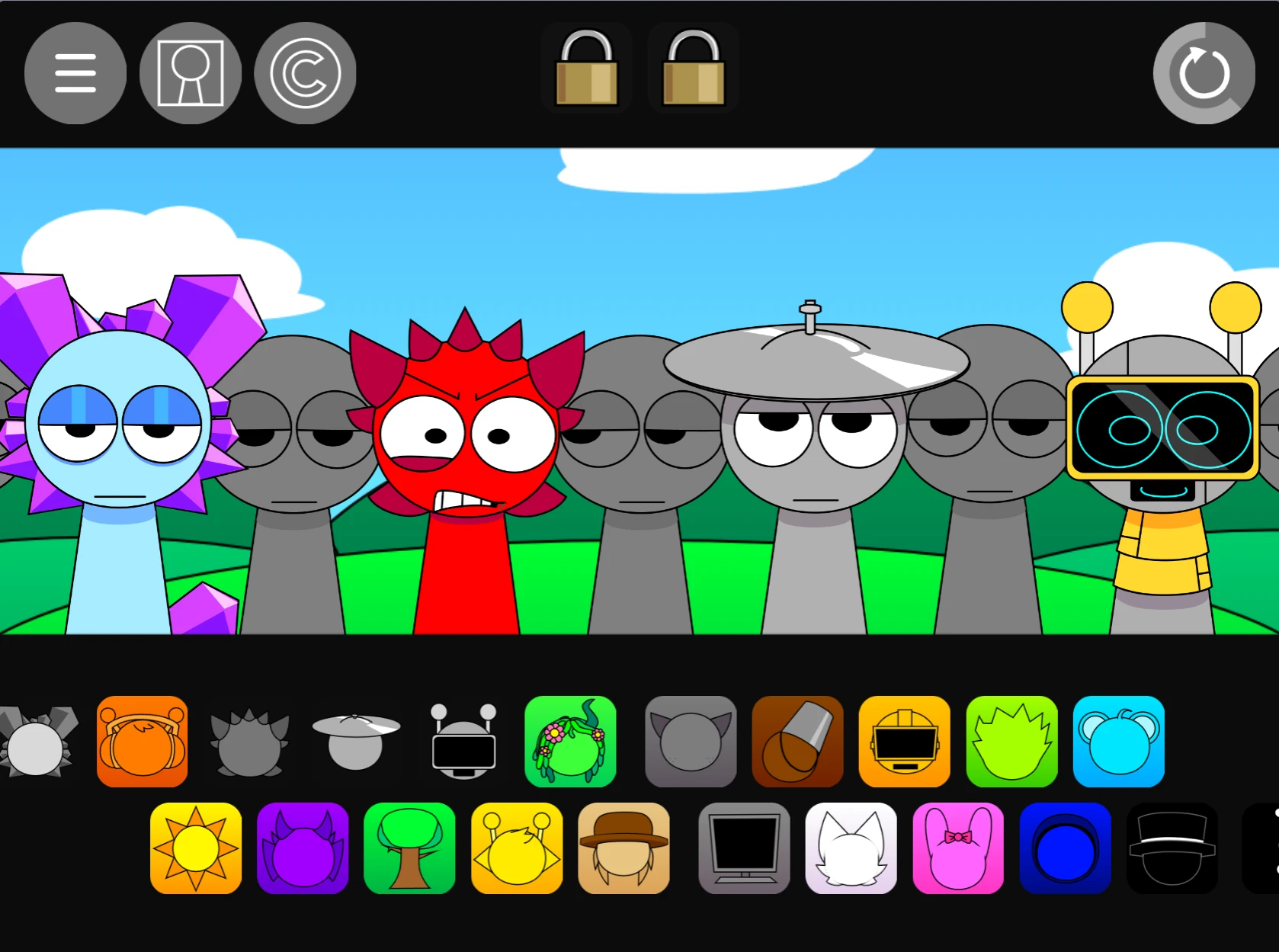 Sprunki Pyramixed 0.9 Update Cocrea rhythm creation