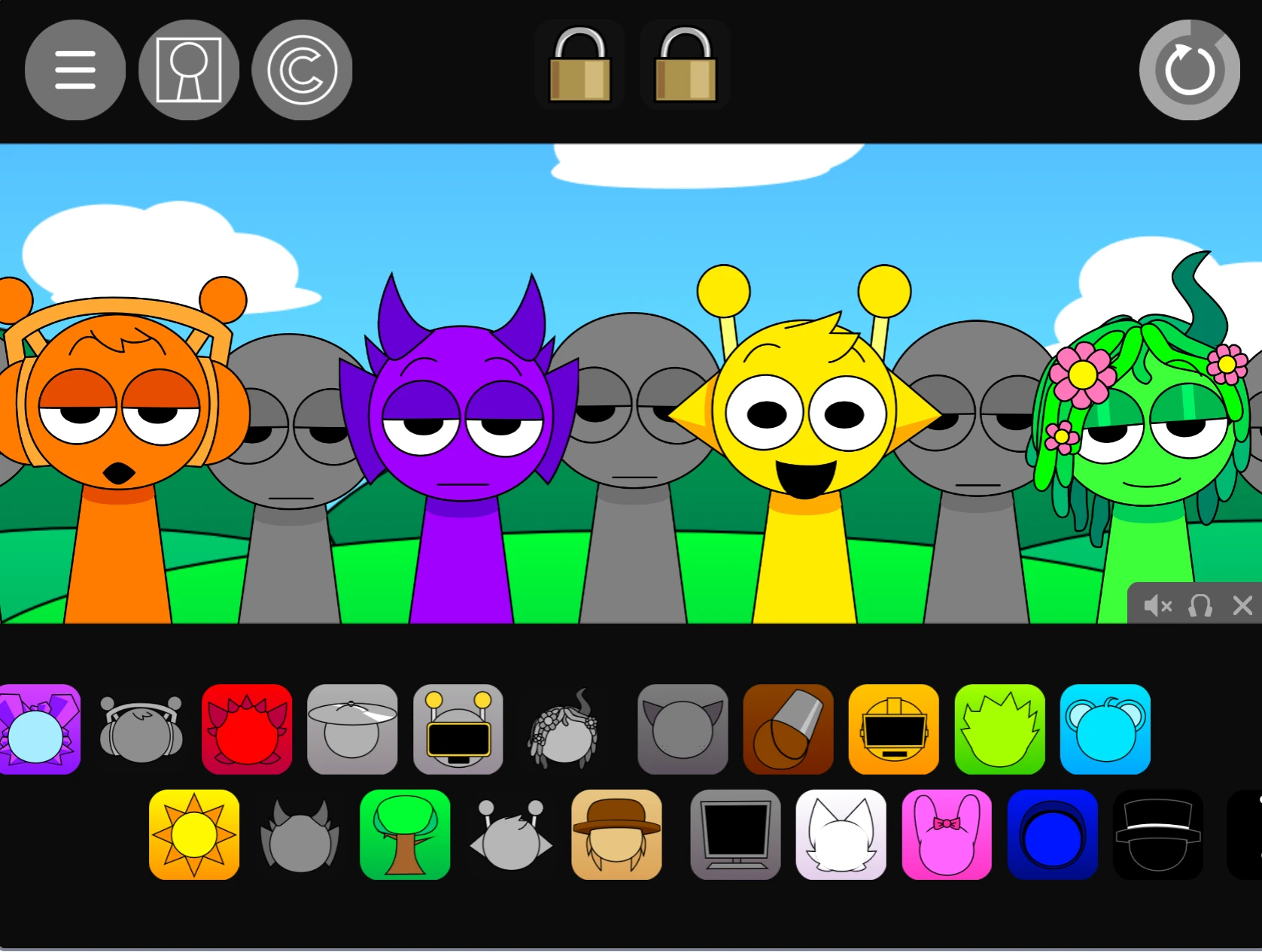 Sprunki Pyramixed 0.9 Update Cocrea final mix