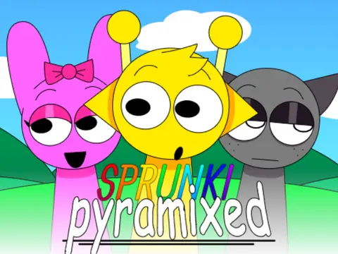 Sprunki Pyramixed 0.9 Update Port music game with enhanced features for older players