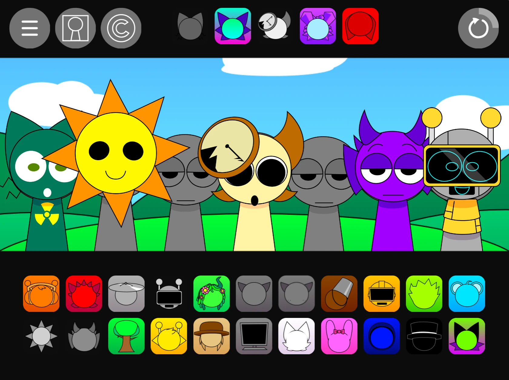 Sprunki Pyramixed 0.95 But Edited enhanced features