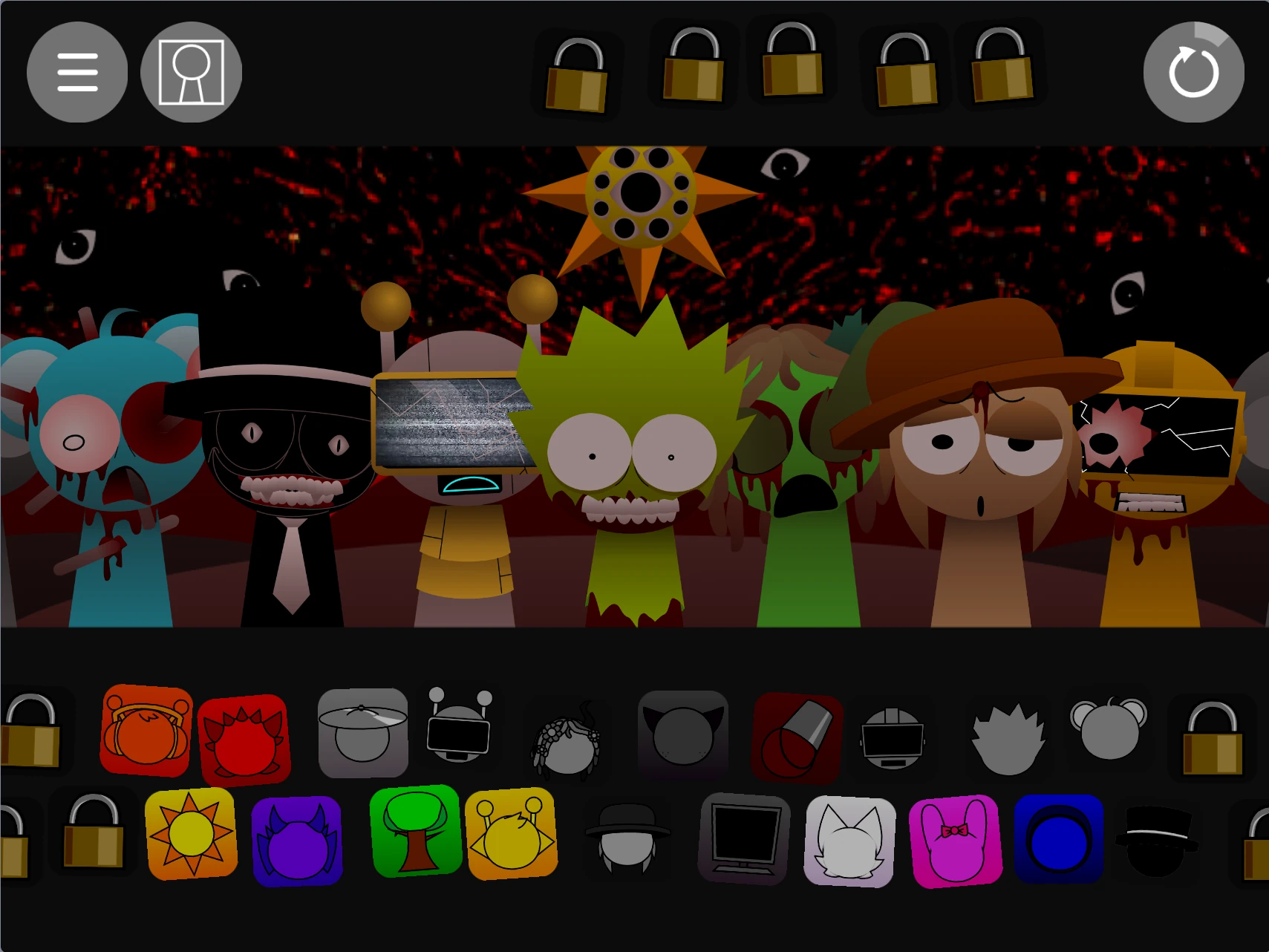 Sprunki Pyramixed Extra OCs complete music track