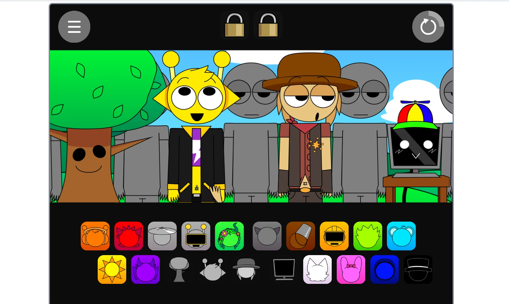 Sprunki Pyramixed Human Edition music composition with human reactions