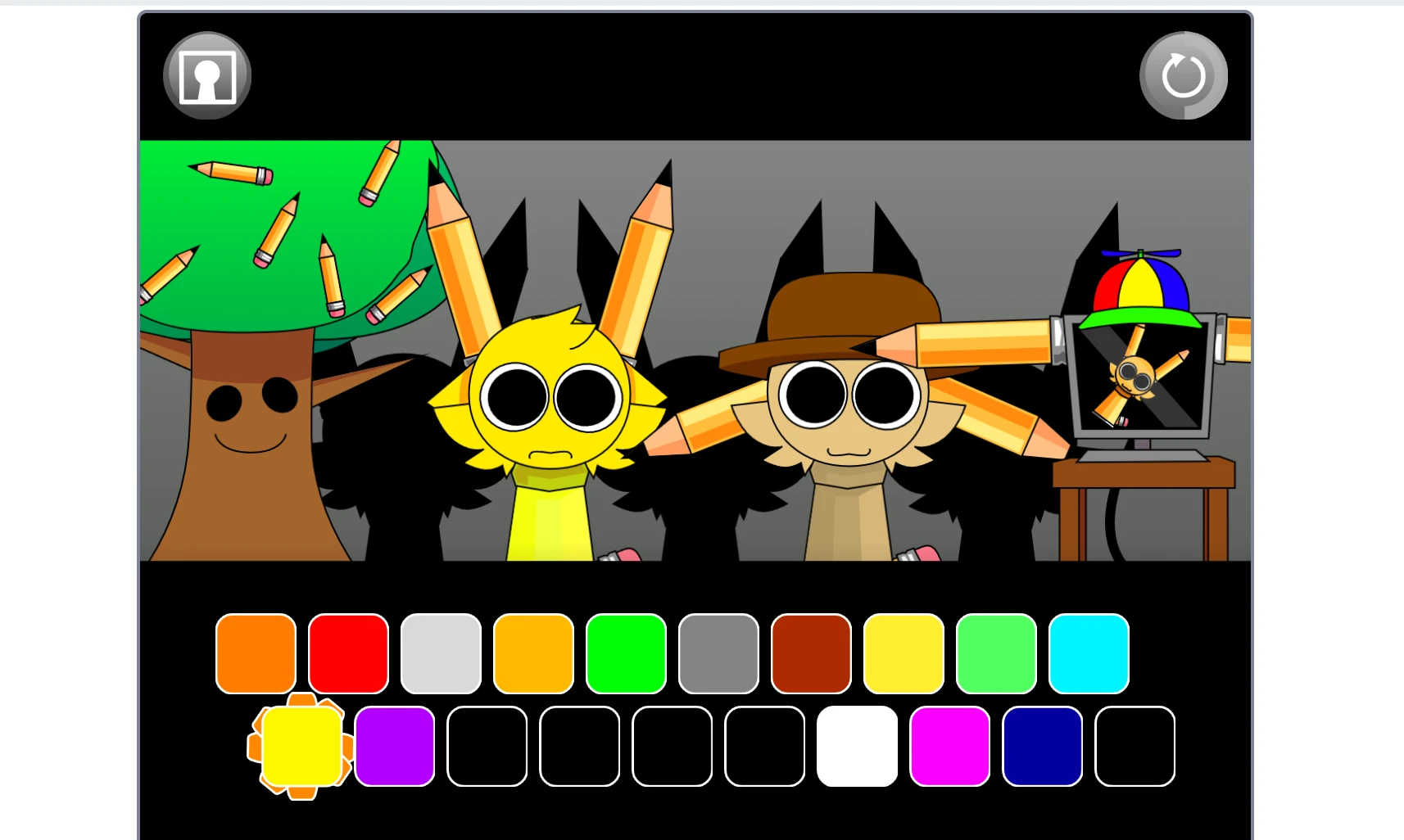 Sprunki Pyramixed Penz advanced music creation features