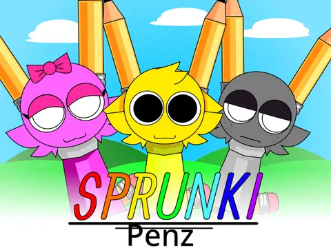 Sprunki Pyramixed Penz - Online Music Game for Kids
