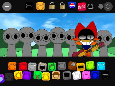 Sprunki Pyramixed Regretful v2 game logo