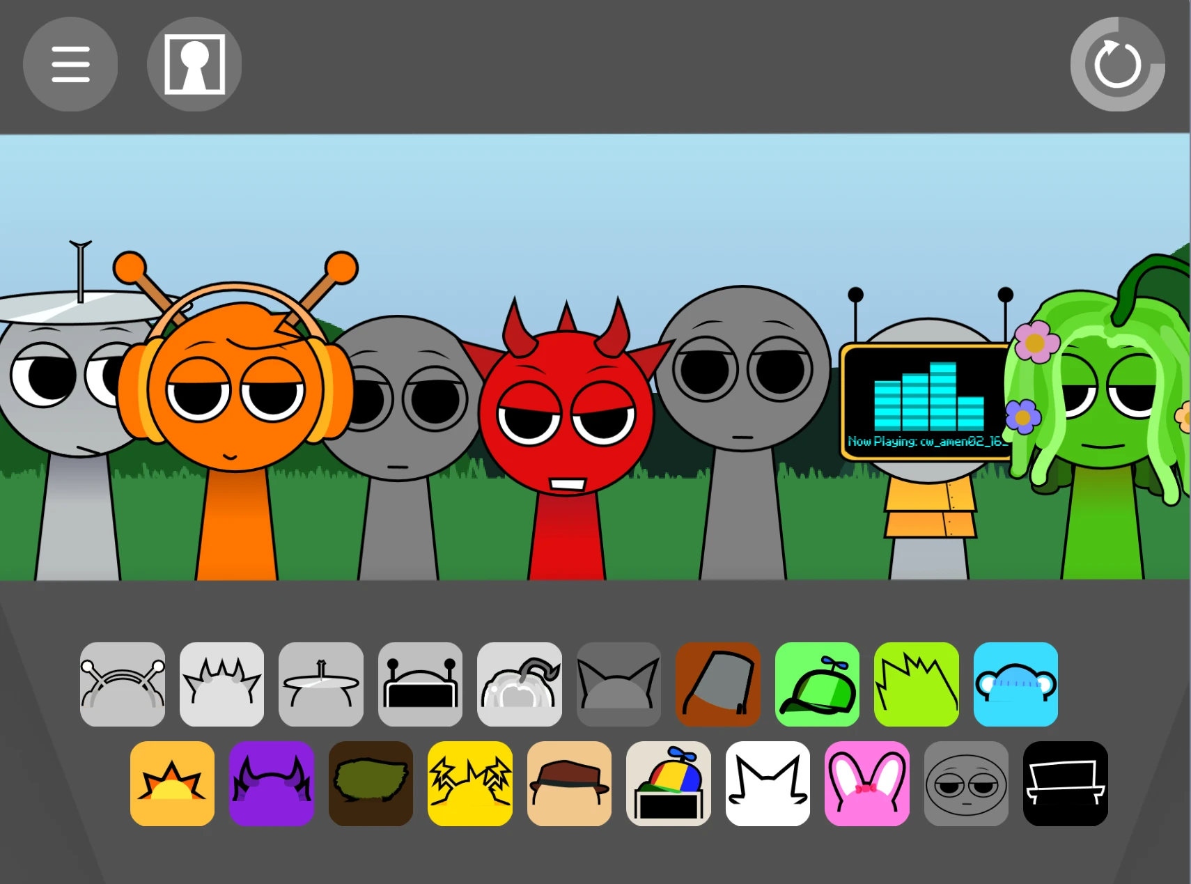 Sprunki Retake OCS character customization options