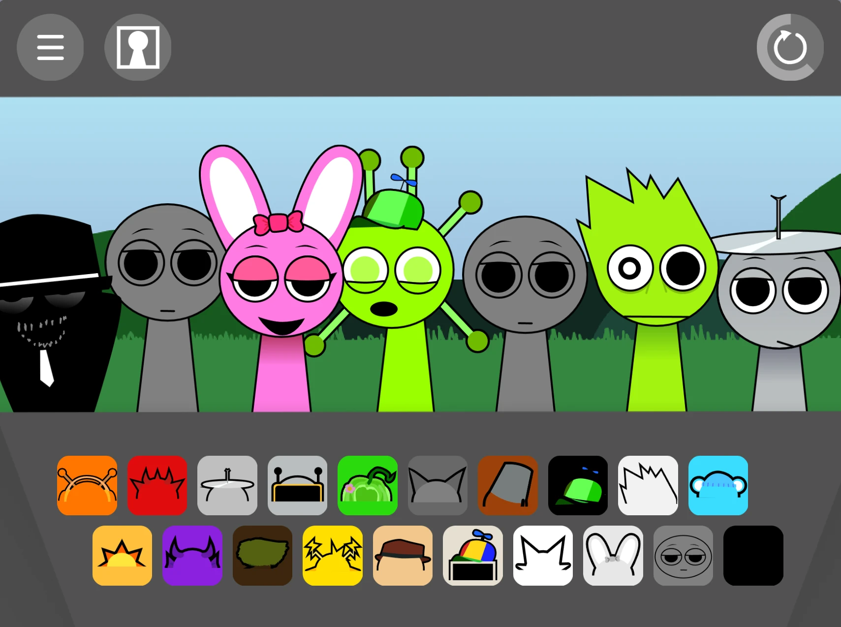 Advanced Sprunki Retake OCS character creation tools and options