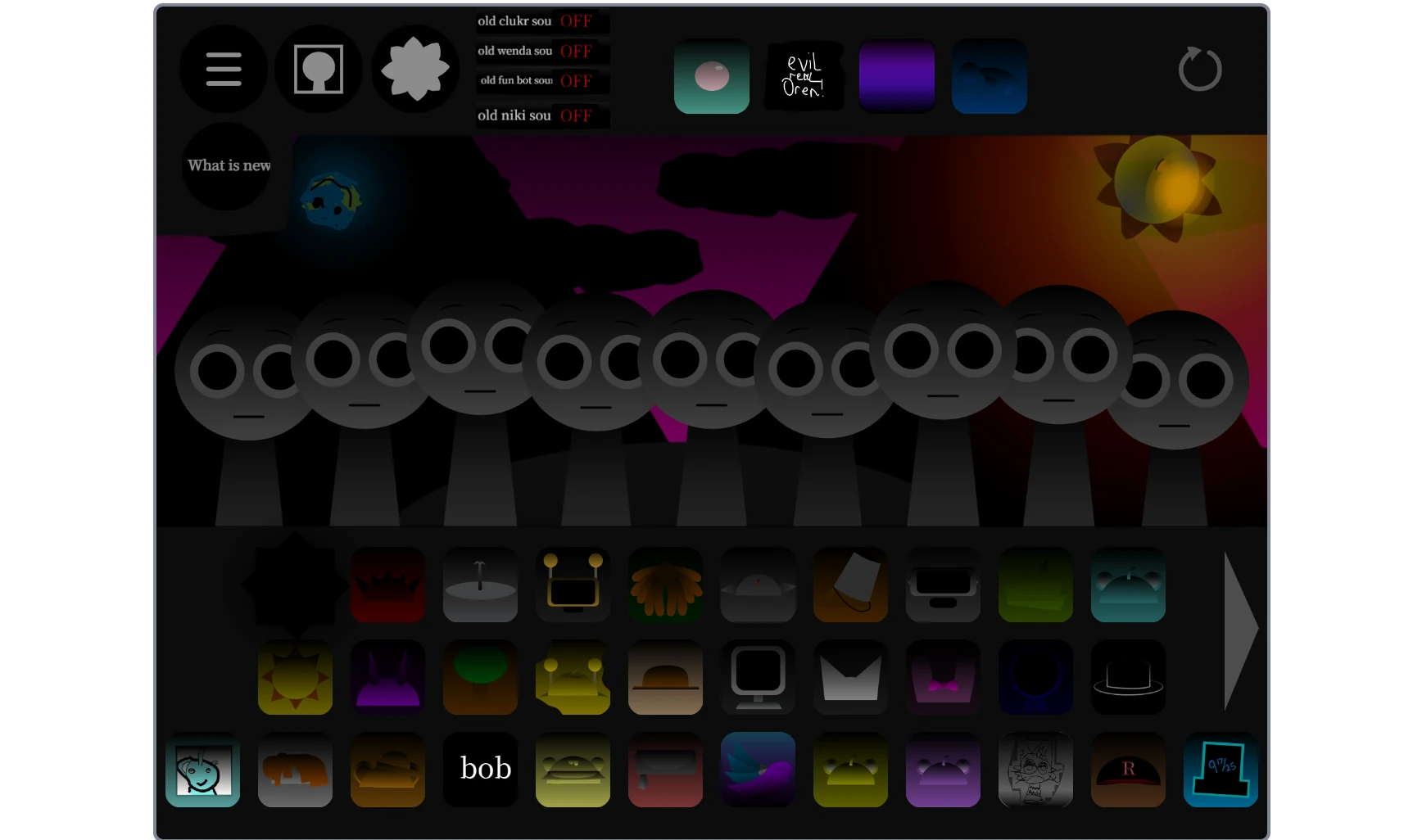 Sprunki Reversed But Mutiswap reversed sound interface