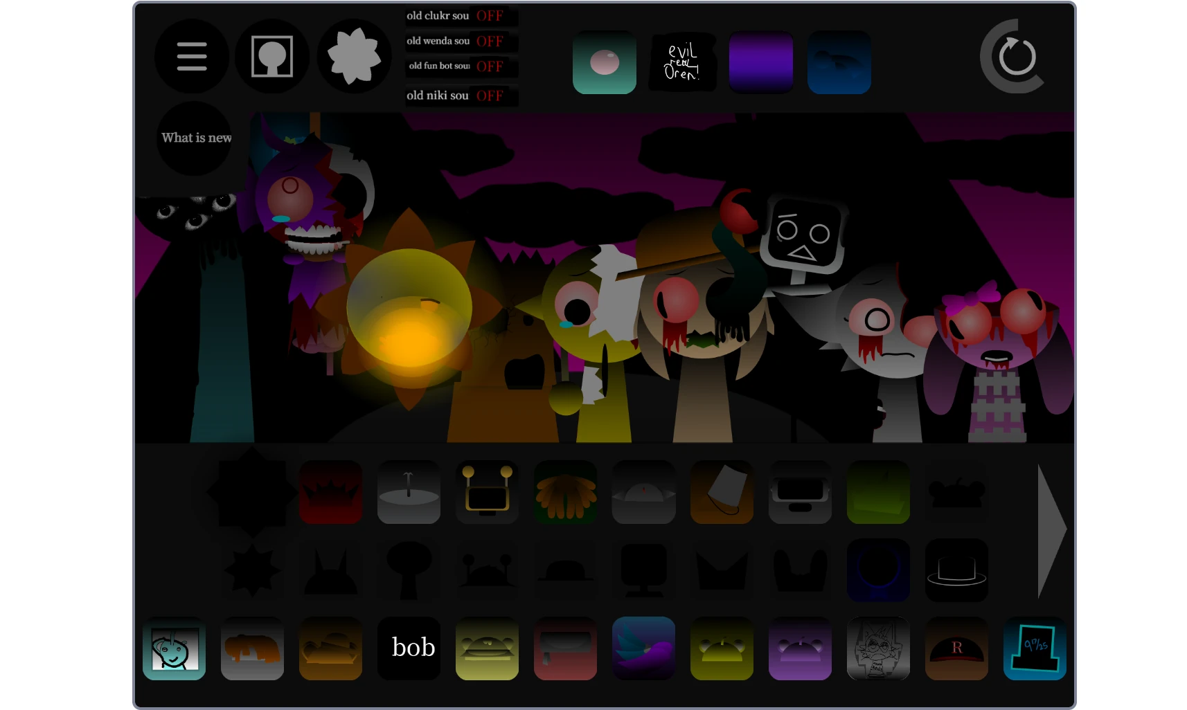 Sprunki Reversed But Mutiswap sound combination examples