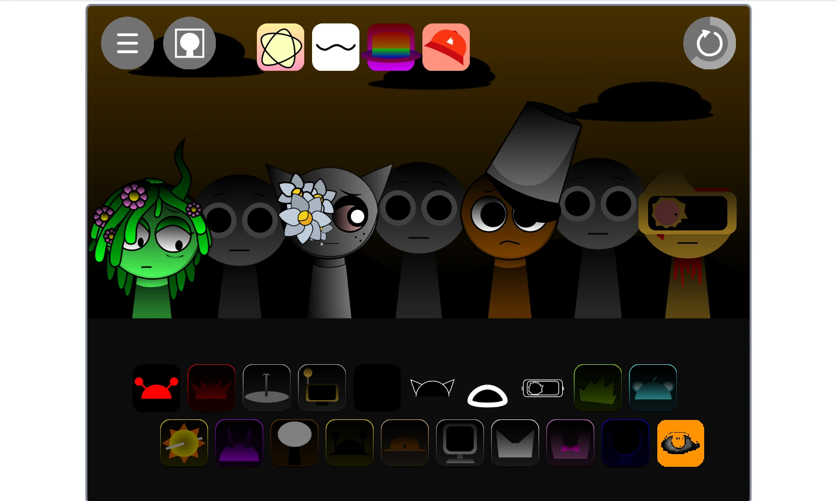 Sound assignment process in Sprunki Shifted Old game