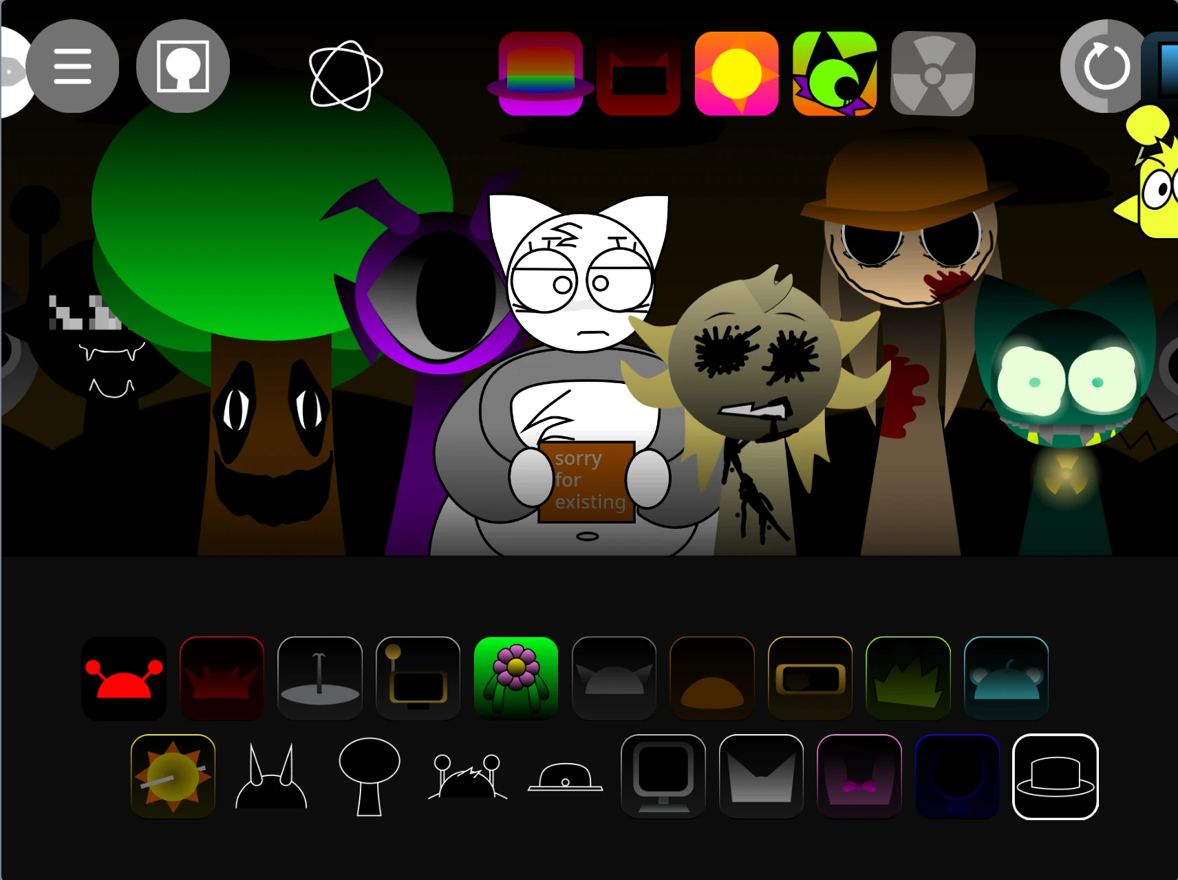 Sprunki Shifted Remake music mixing in action