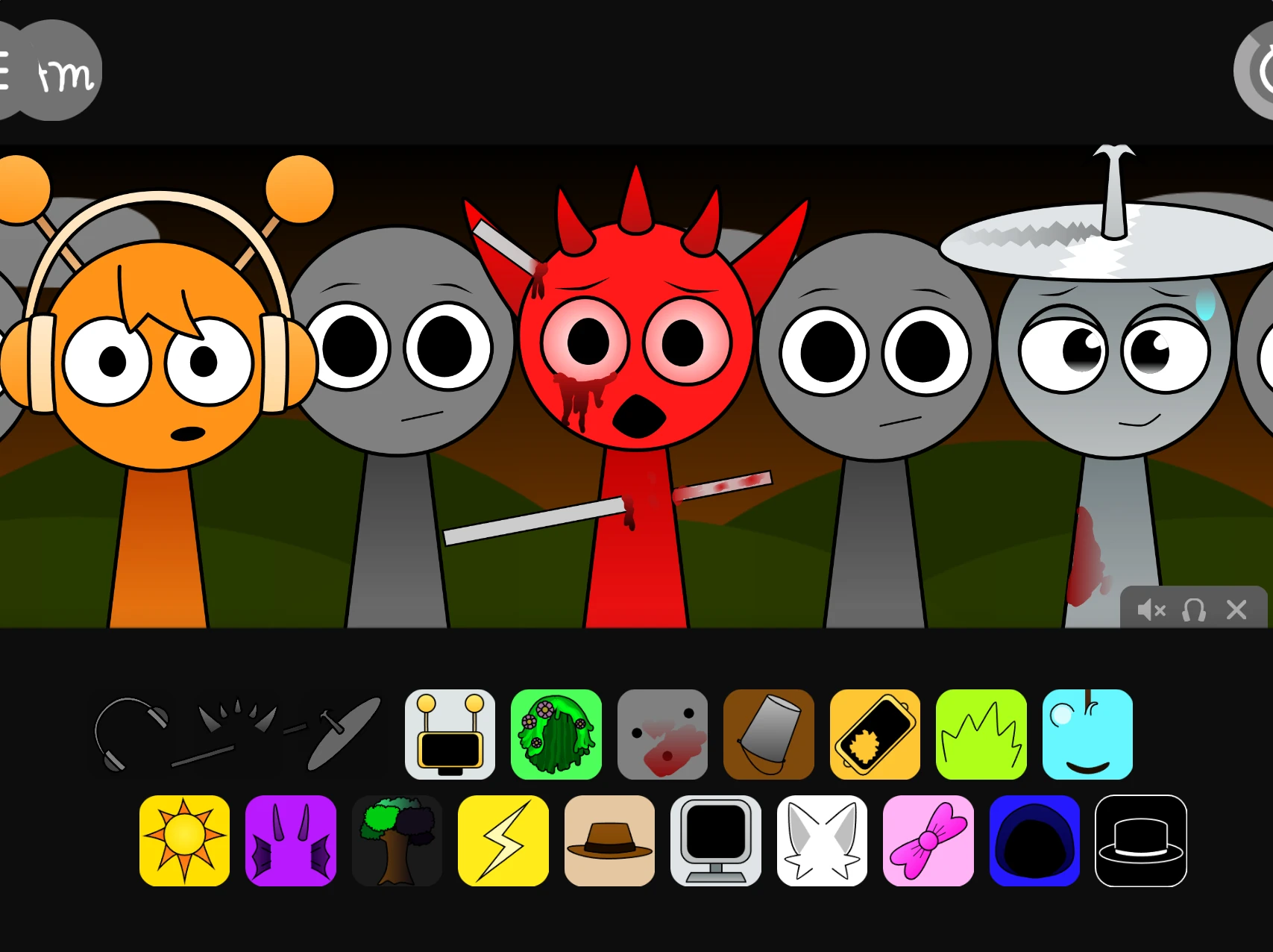 Music creation interface in Sprunki Swap Phase 1.5