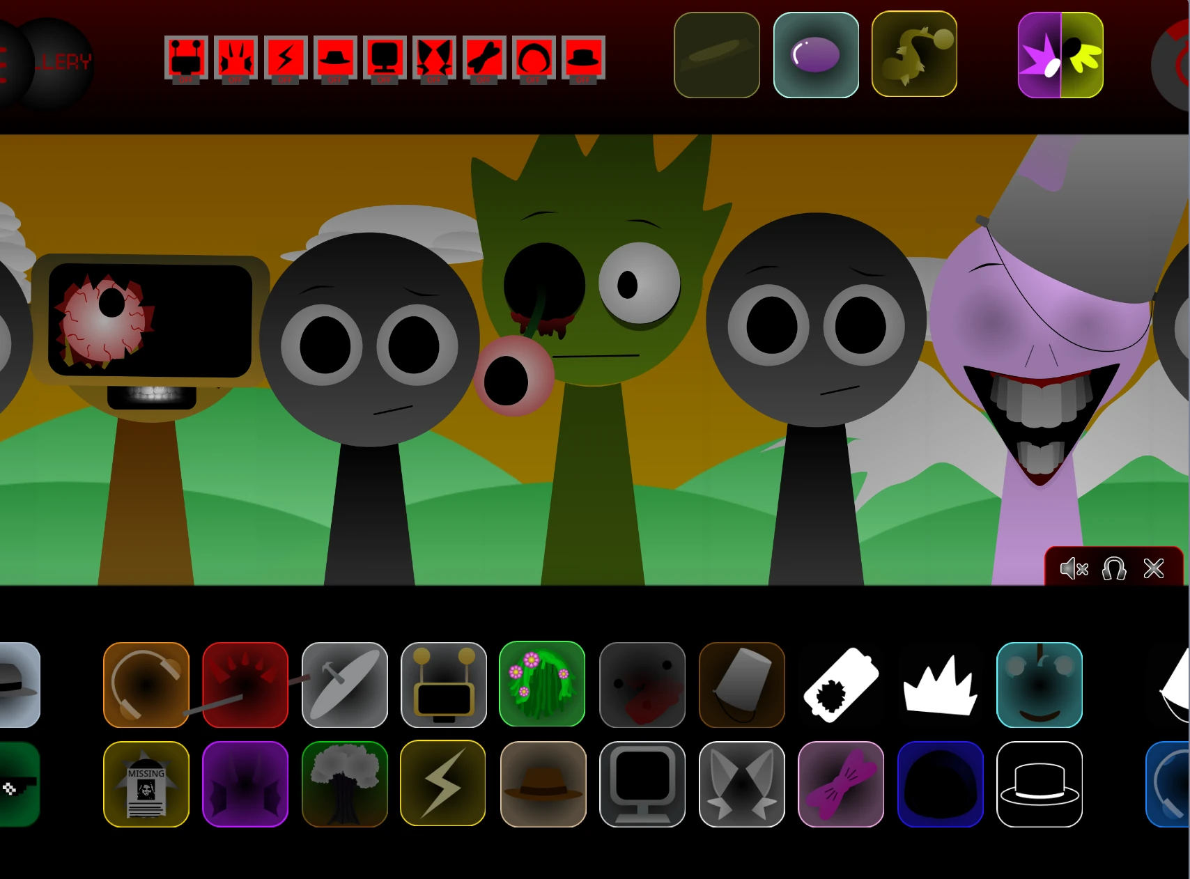 Sprunki Swap Retextured Phase 1.7 gameplay screenshot 5