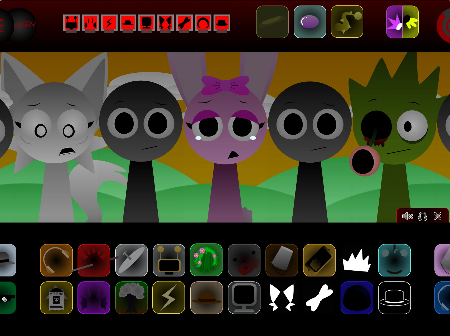 Sprunki Swap Retextured Phase 1.7 gameplay screenshot 7