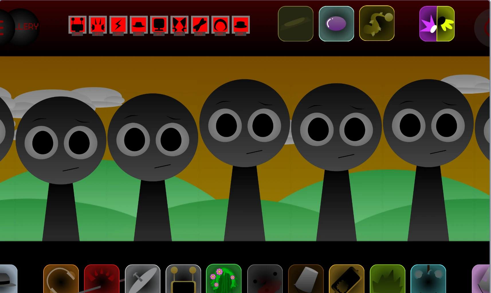 Sprunki Swap Retextured Phase 1.7 V2 updated character designs