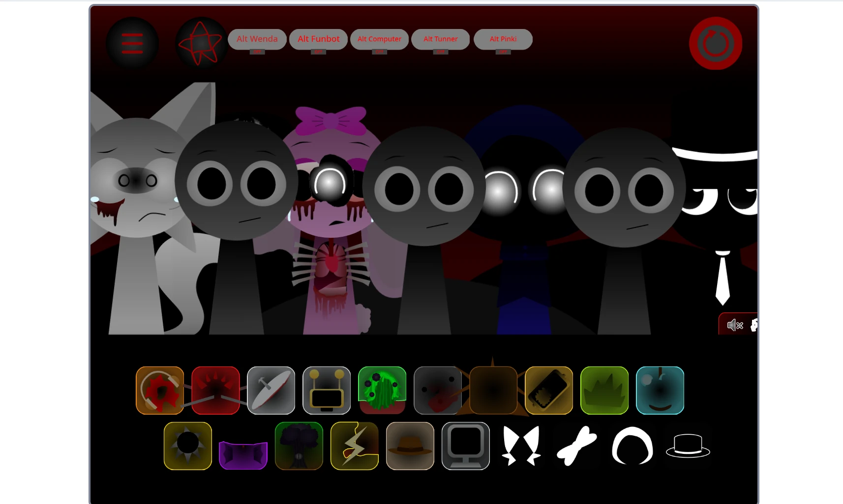 Music rhythm creation in Sprunki Swap Retextured Phase 3