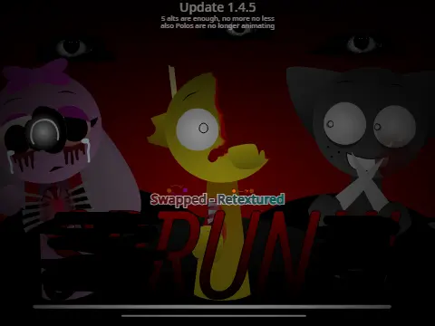 Sprunki Swap Retextured Phase 3 music game cover image