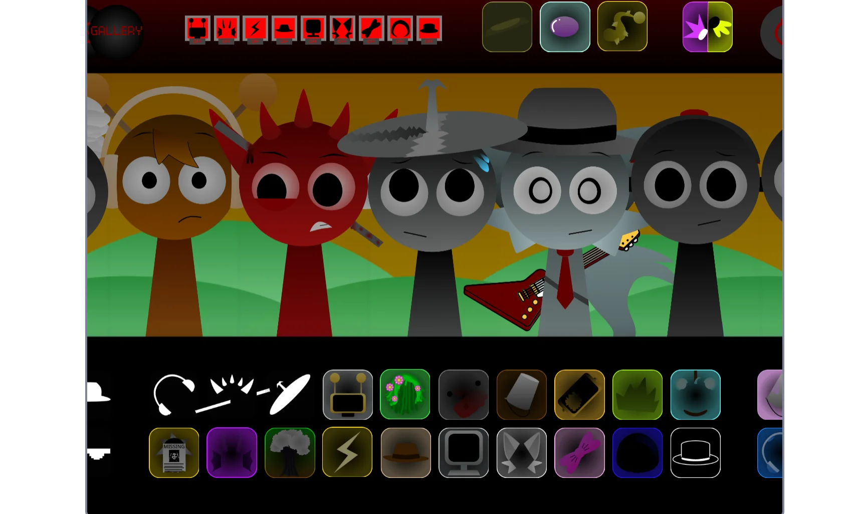 Sprunki Swap Retextured Phase 1.5 Music Creation Interface