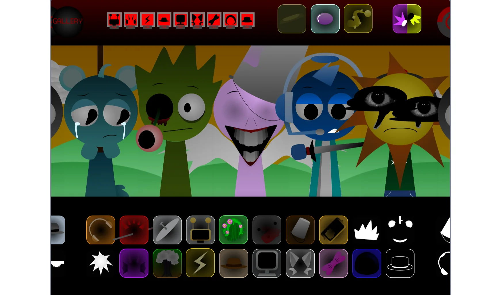 Sprunki Swap Retextured Phase 1.5 Character Interaction