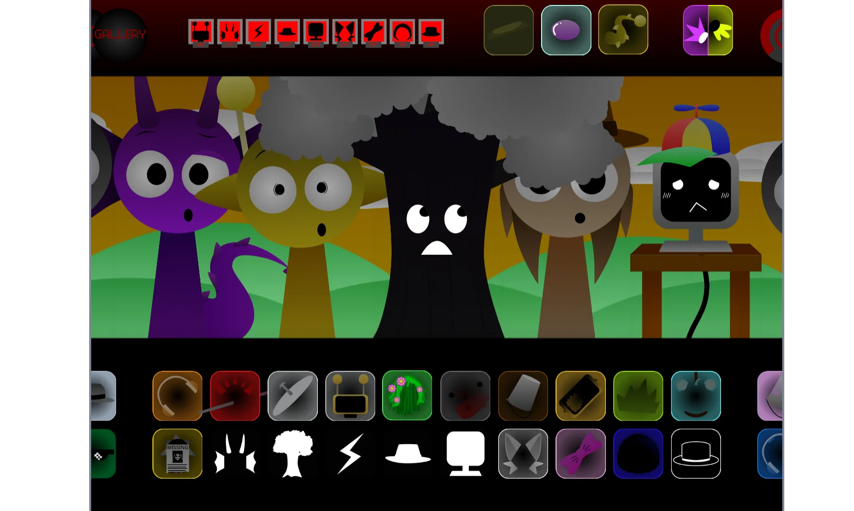 Sprunki Swap Retextured Phase 1.5 Visual Design Showcase