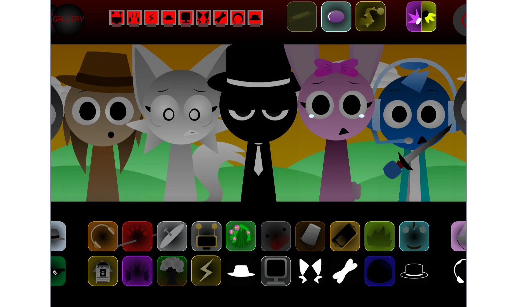 Sprunki Swap Retextured Phase 1.5 Mobile Gameplay