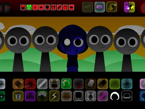 Sprunki Swap Retextured Phase 1.5 Cancelled Scratch Game Cover Image